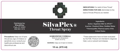 Silvaplex Throat Spray 16 Oz (Silvaplex Throat Spray 16oz Comp)